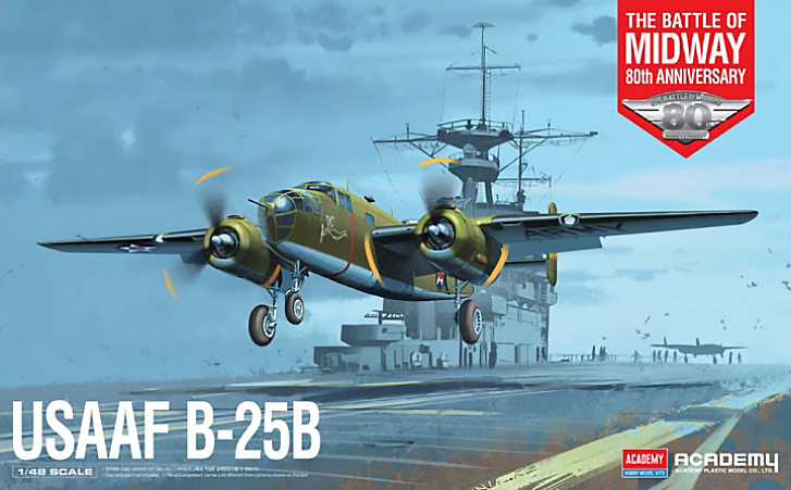 Academy - 12336 - USAAF B-25B Doolittle Raid 1:48