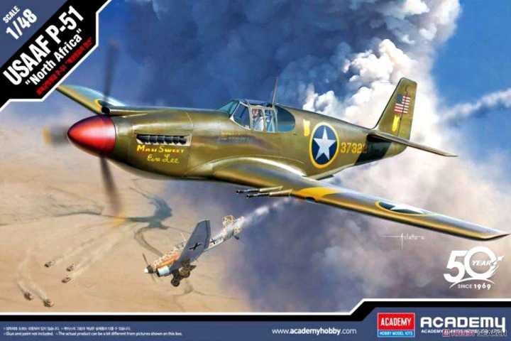 Academy - 12338 - USAAF P-51 North Africa 1:48