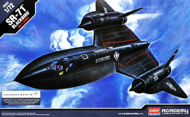 Academy - 12448 - SR-71 BLACKBIRD 1:72
