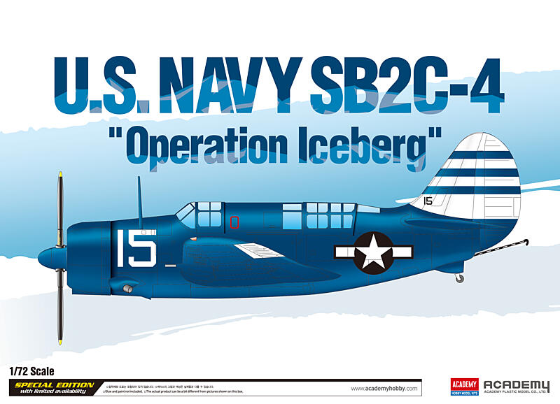 Academy - 12545 - U.S.Navy SB2C-4 Operation Iceberg LE: 1:72
