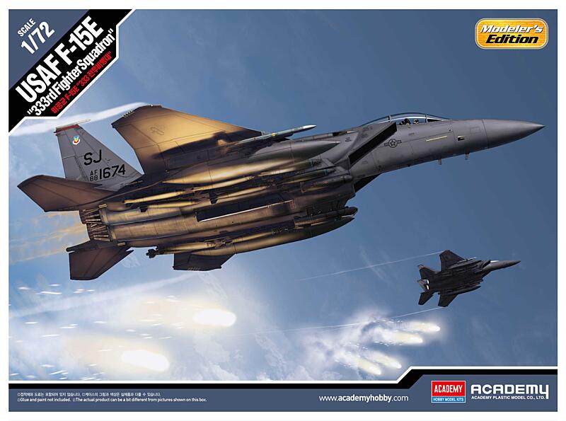 Academy - 12550 - USAF F-15E 333rd Fighter Squadron 1:72