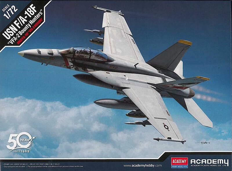 Academy - 12567 - USN F/A-18F VFA-2 Bounty Hunters 1:72