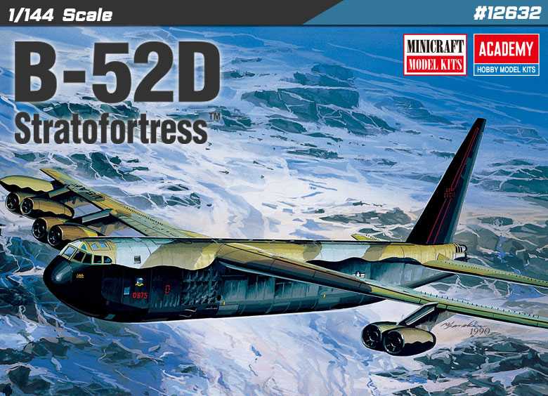 Academy - 12632 - B-52D Stratofortress 1:144