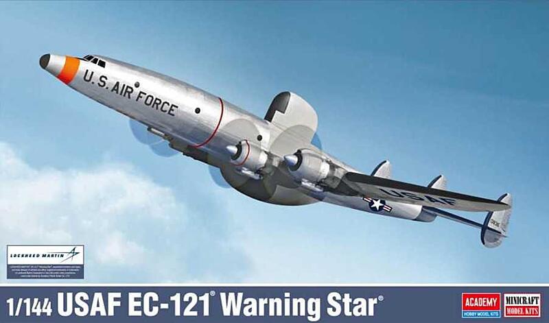 Academy - 12637 - USAF EC-121 Warning Star 1:144