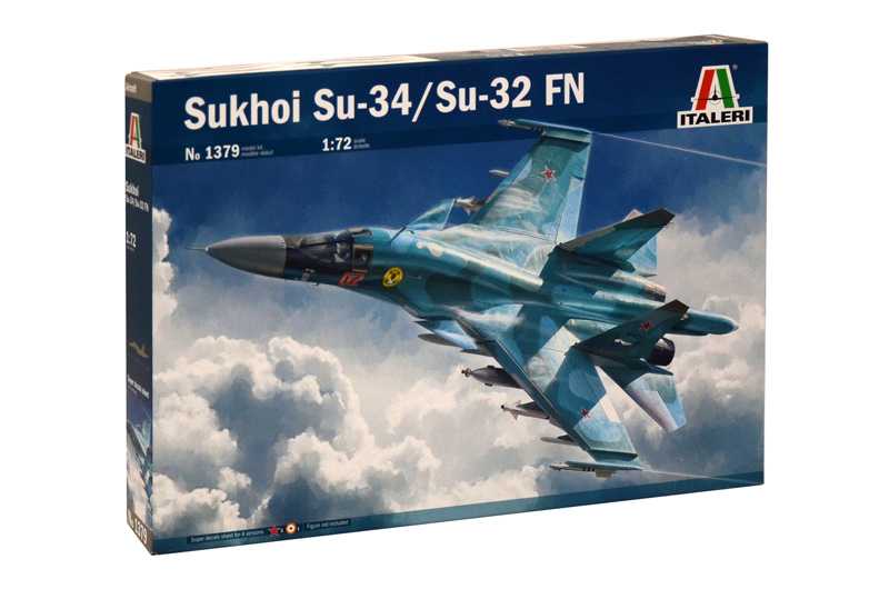 Italeri - 1379 - SUKHOI SU-34/SU-32 FN 1:72