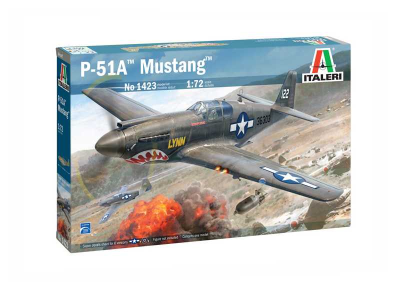 Italeri - 1423 - P-51A Mustang 1:72