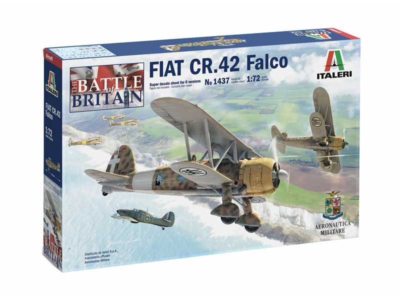 Italeri - 1437 - FIAT CR.42 Falco 1:72