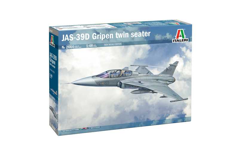 Italeri - 2664 - JAS 39 GRIPEN TWIN SEATER 1:48