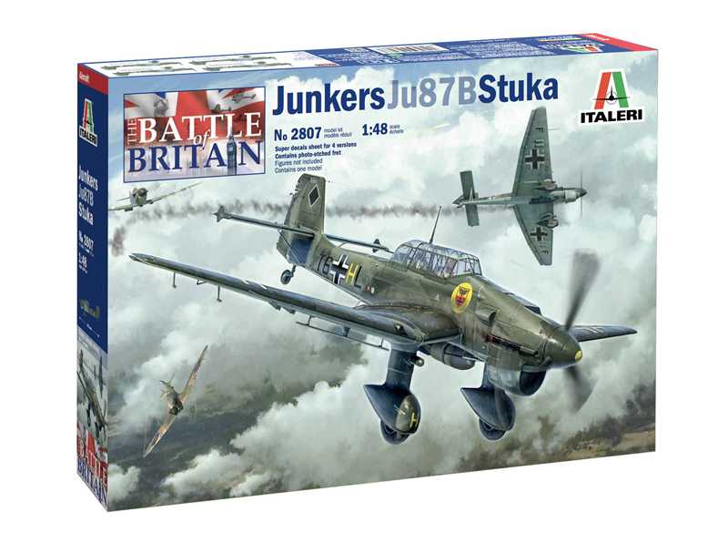 Italeri - 2807 - Ju-87B Stuka - Battle of Britain 80th Anniversary 1:48