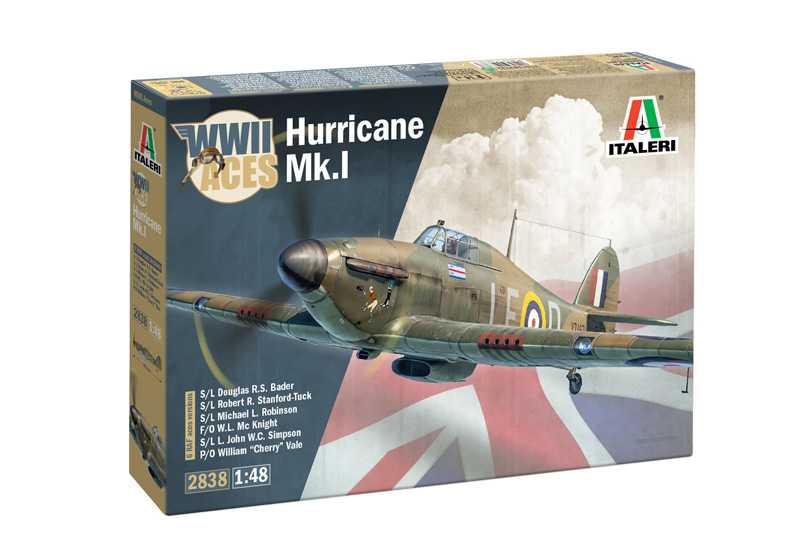 Italeri - 2838 - Hurricane Mk.I aces 1:48
