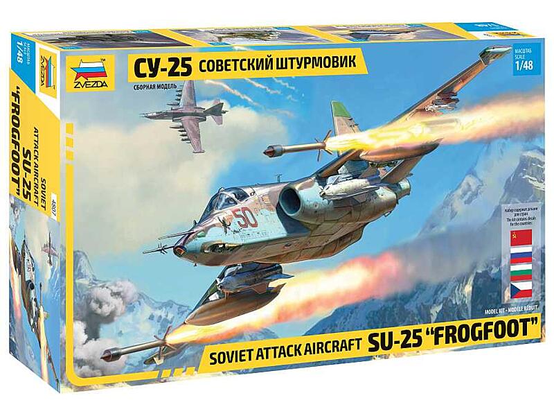 Zvezda - 4807 - Sukhoi SU-25 Frogfoot 1:48