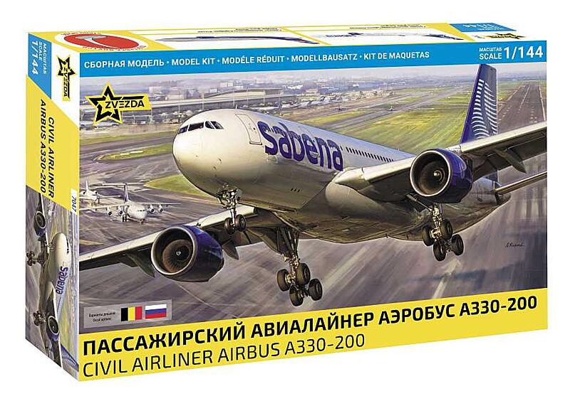 Zvezda - 7047 - Airbus A330-200 1:144