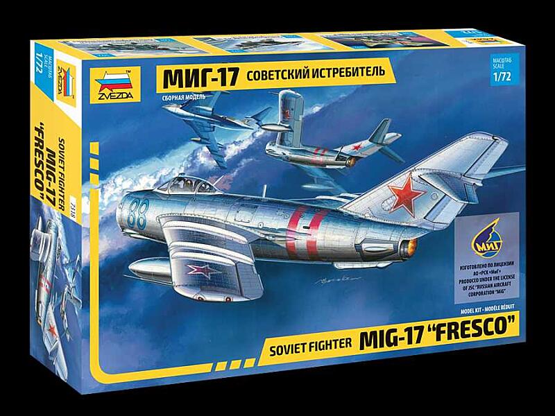 Zvezda - 7318 - MIG-17 Fresco 1:72