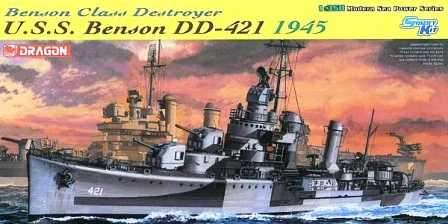 Dragon - 1032 - U.S.S Benson DD (1:350)