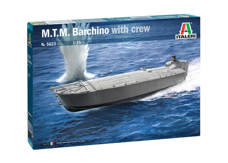 Italeri - 5623 - M.T.M. Barchino with crew 1:35