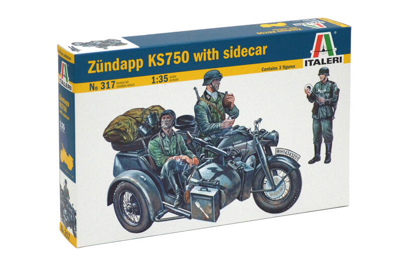 Italeri - 0317 - ZÜNDAPP KS750 1:35