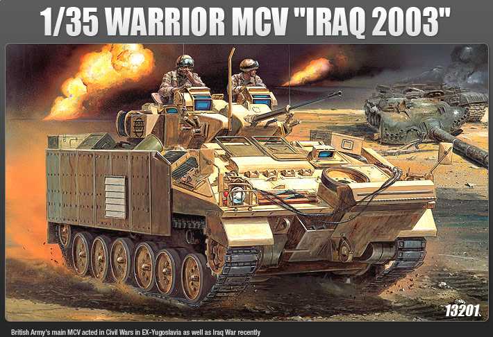 Academy - 13201 - WARRIOR MCV IRAQ 2003 1:35