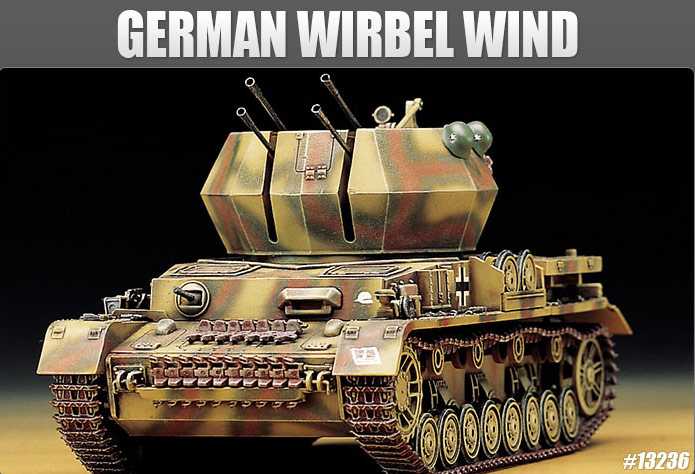 Academy - 13236 - GERMAN WIRBEL WIND 1:35