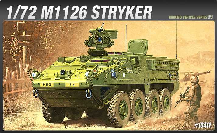 Academy - 13411 - M1126 STRYKER 1:72