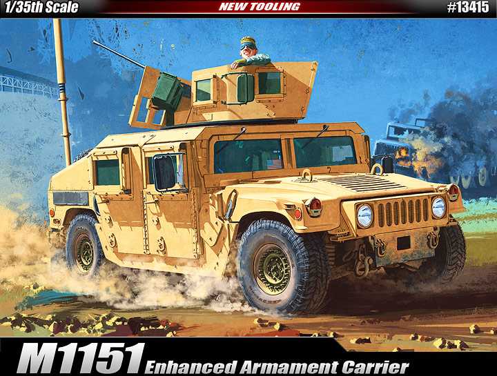 Academy - 13415 - M1151 Enhanced Armament Carrier 1:35