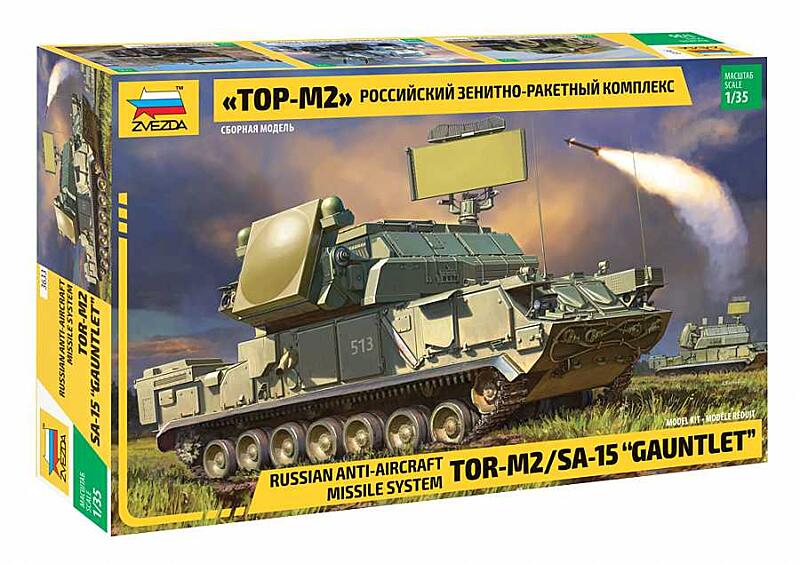 Zvezda - 3633 - Russ.TOR M2 Missile System 1:35