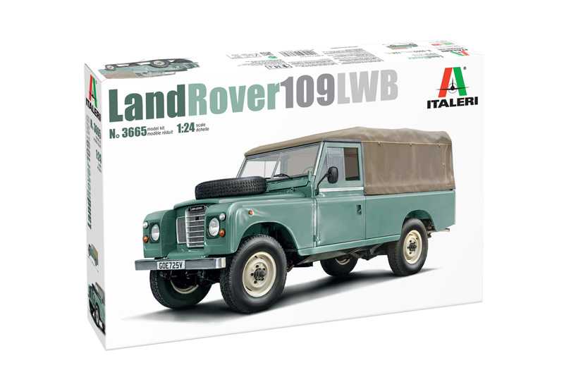 Italeri - 3665 - Land Rover 109 LWB 1:24