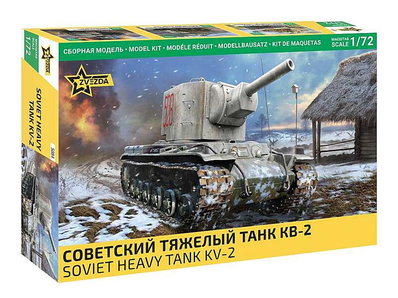 Zvezda - 5084 - KV-2 1:72