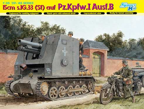 Dragon - 6259 - 15cm s.IG.33 Sf AUF Pz.Kpfw.I Ausf.B SMART KIT 1:35