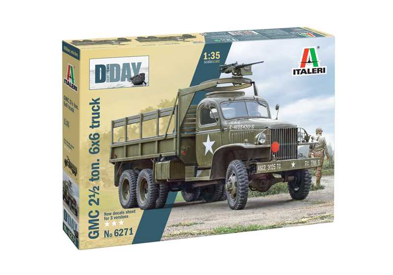 Italeri - 6271 - GMC 2 1/2 ton. 6x6 truck 1:35