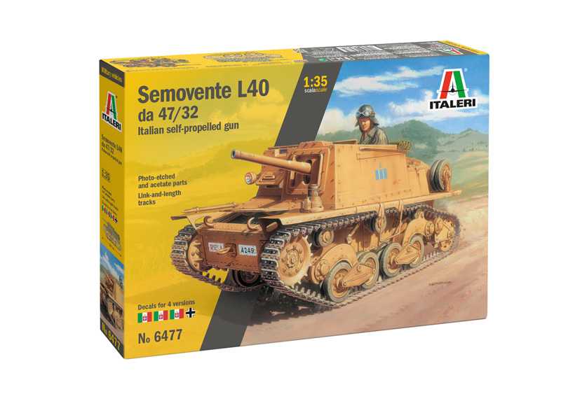 Italeri - 6477 - Semovente L40 da 47/32 1:35