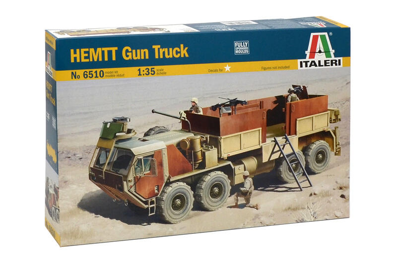 Italeri - 6510 - HEMTT Gun Truck 1:35