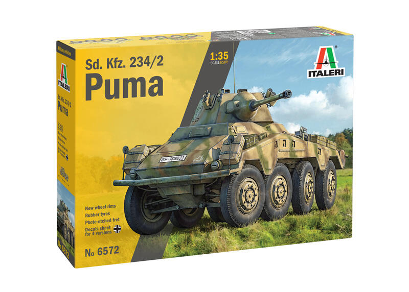 Italeri - 6572 - Sd. Kfz.234/2 Puma 1:35