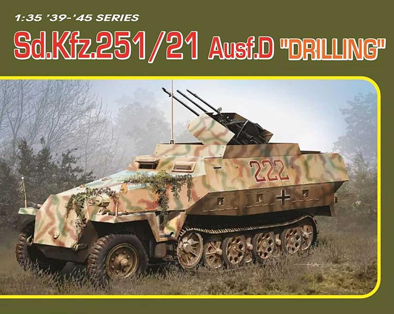 Dragon - 6862 - Sd.Kfz.251/21 Ausf.D DRILLING 1:35