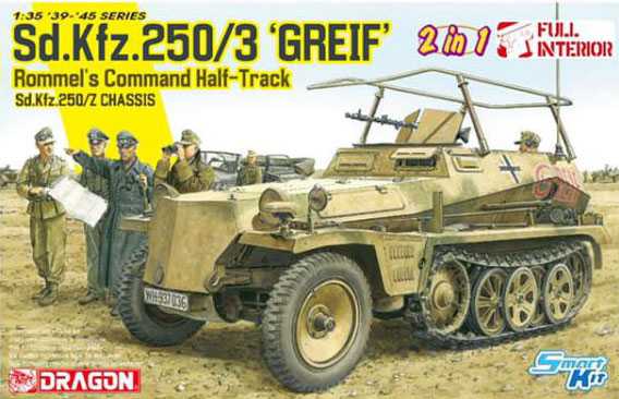 Dragon - 6911 - Sd.Kfz.250/3 “Greif” (2 in 1) 1:35