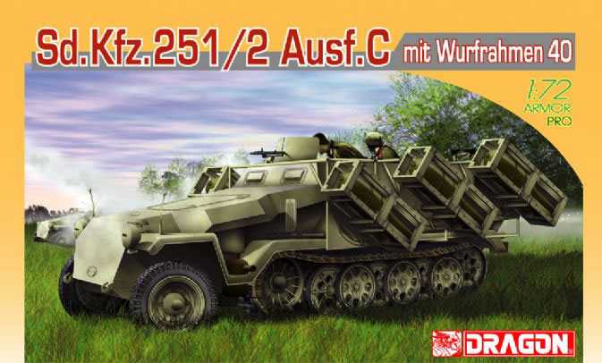 Dragon - 7306 - Sd.Kfz.251 Ausf.C mit Wurfrahmen 40 1:72