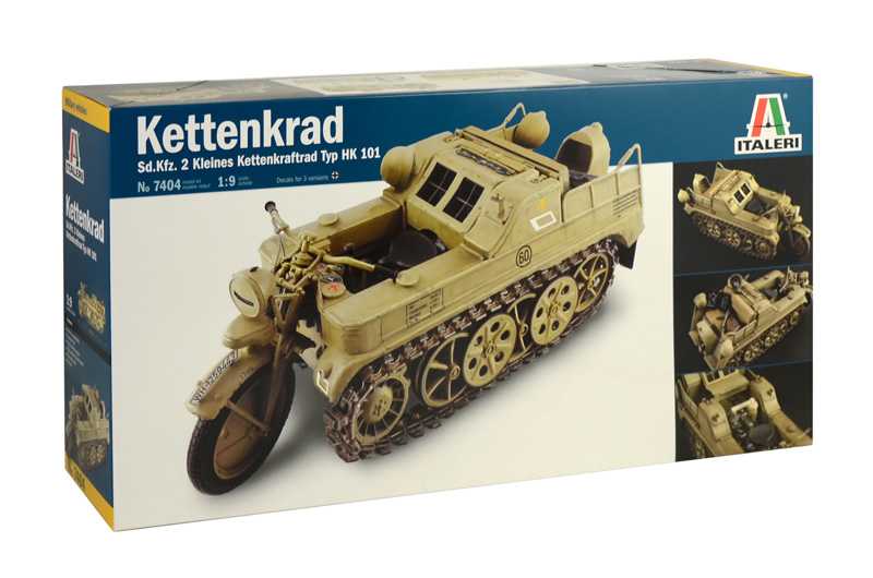 Italeri - 7404 - HK 101 KETTENKRAD 1:9