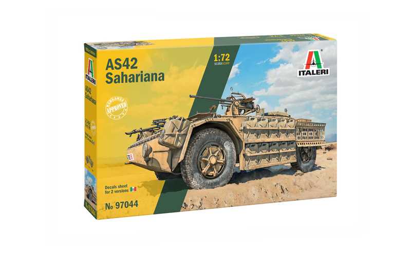Italeri - 97044 - AS 42 Sahariana 1:72