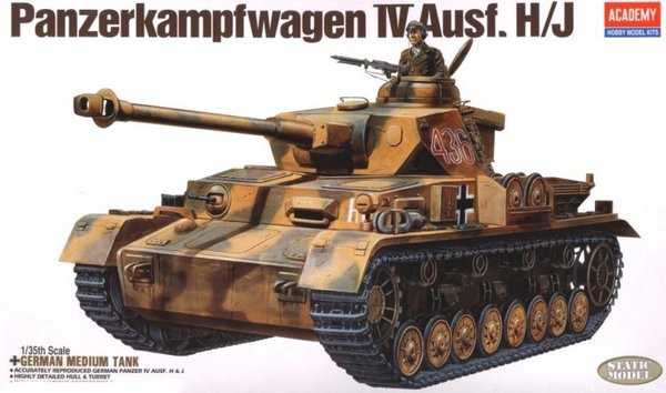 Academy - 13234 - GERMAN PANZER IV H/J 1:35