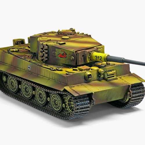 Academy - 13314 - TIGER- 1 LATE VERSION 1:35