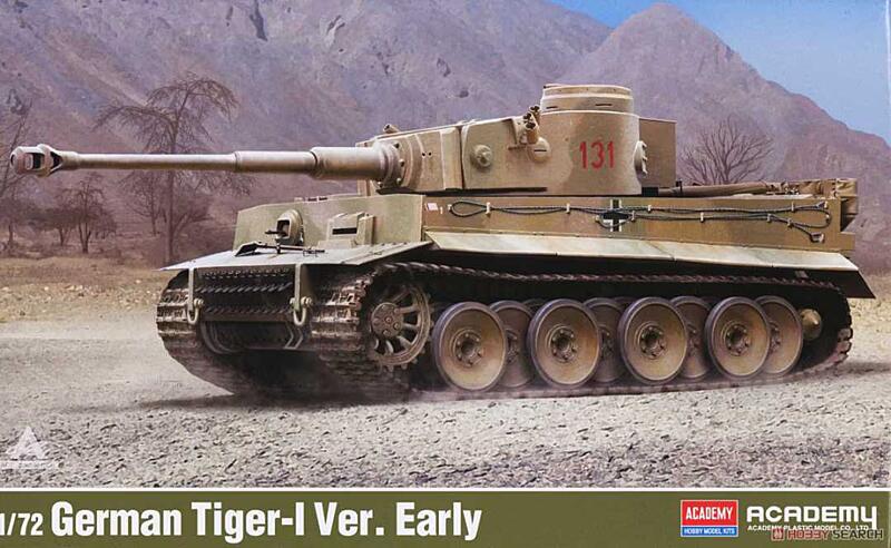 Academy - 13422 - German Tiger-I Ver. Early 1:72