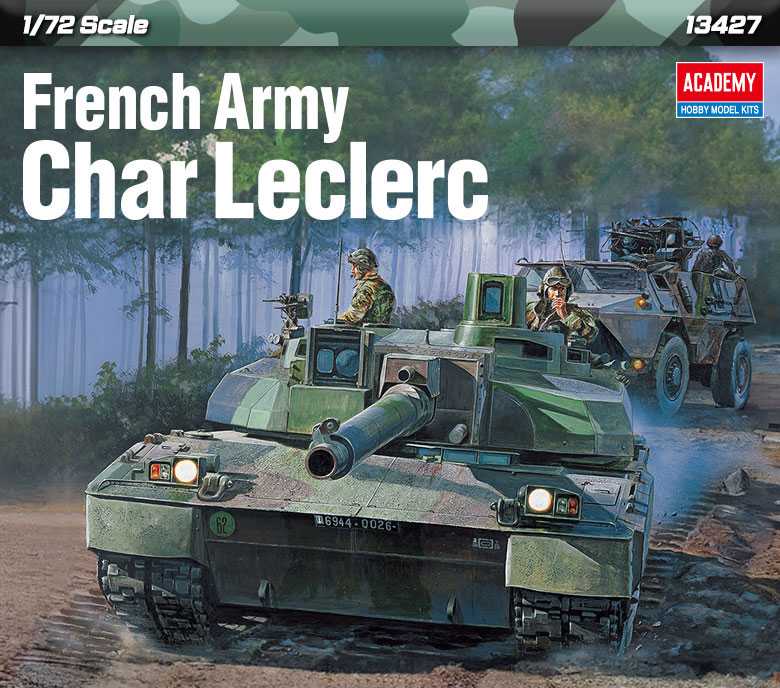 Academy - 13427 - French Army Char Leclerc 1:72