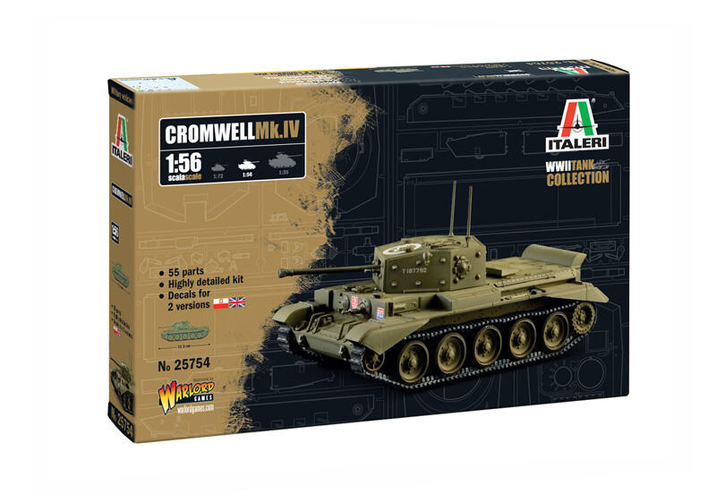Italeri - 25754 - Cromwell Mk. IV 1:56