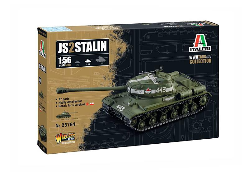 Italeri - 25764 - Josef Stalin JS-2 1:56