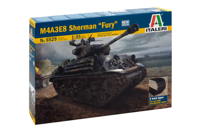 Italeri - 6529 - M4A3E8 SHERMAN 1:35