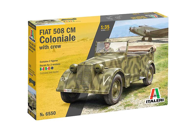 Italeri - 6550 - 508 CM COLONIALE STAFF CAR 1:35