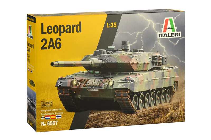 Italeri - 6567 - Leopard 2A6 1:35
