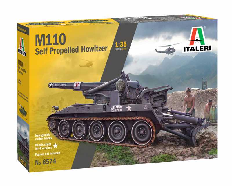 Italeri - 6574 - M110 1:35