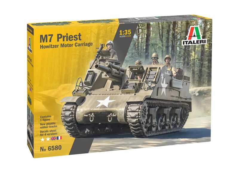 Italeri - 6580 - M7 Priest 1:35