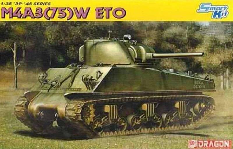 Dragon - 6698 - M4A3 75 (W) ETO 1:35