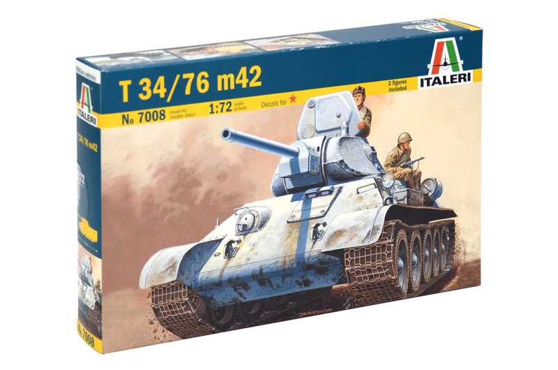 Italeri - 7008 - T 34/76 m42 1:72